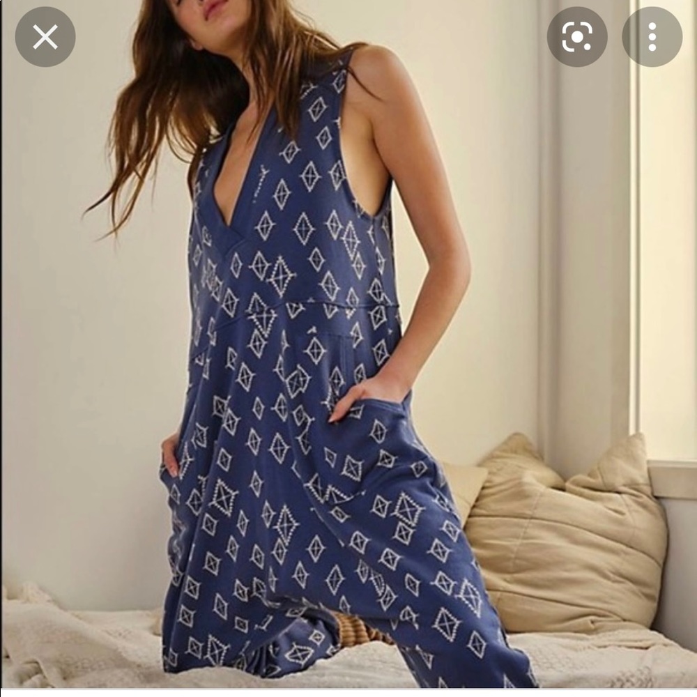 Free People what’s up onesie printed